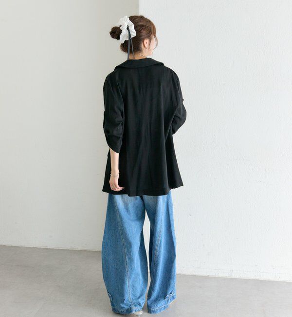  「シアー半袖ジャケット」|その他|