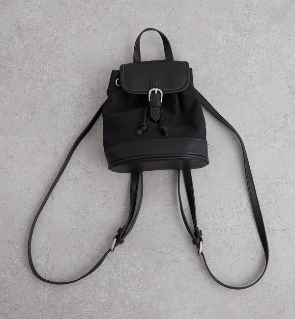  「ベルト付きコンビミニリュック」|トートバッグ|