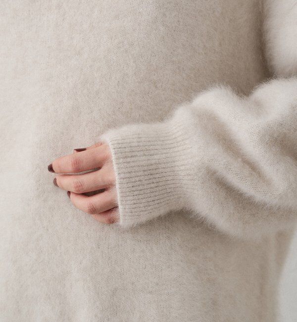  「FURカシミヤVニット」|ニット・セーター|