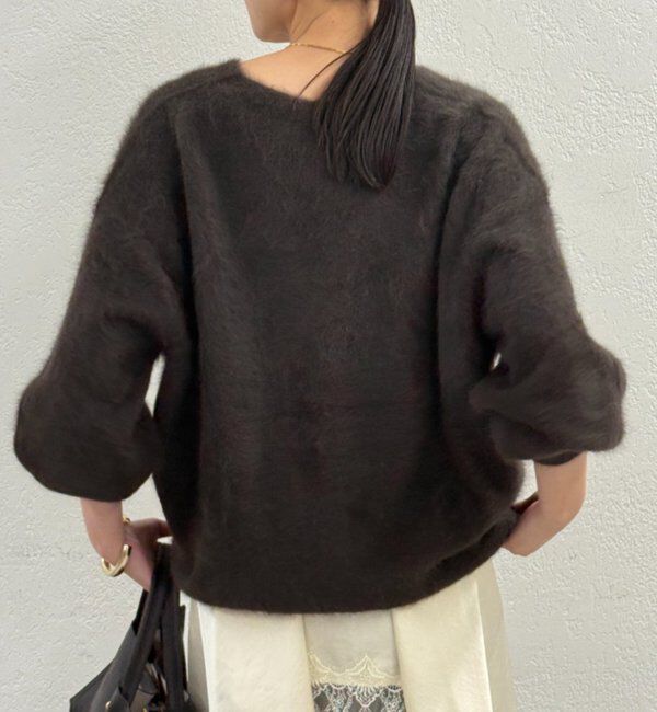  「FURカシミヤVニット」|ニット・セーター|