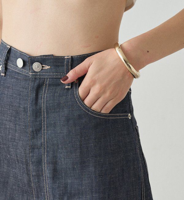  「ハイウエストデニムパンツ」|デニム|