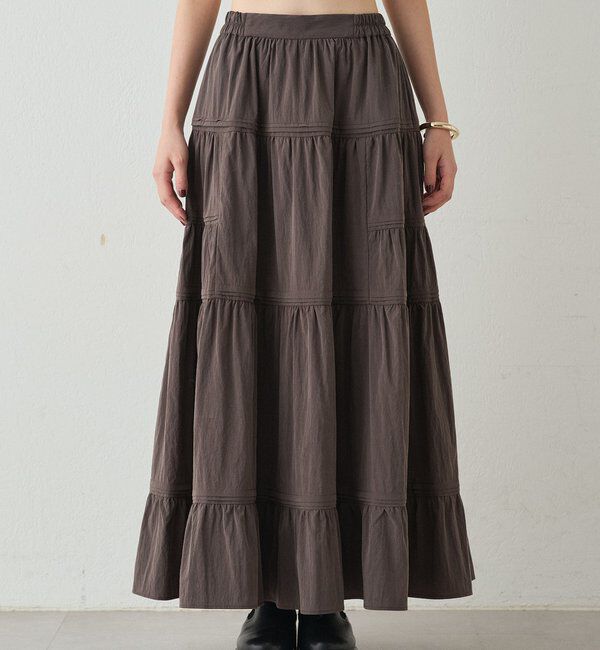  「ギャザーティアードスカート」|スカート|