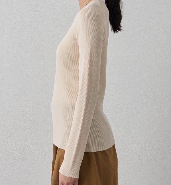  「BASICクルーニット」|ニット・セーター|