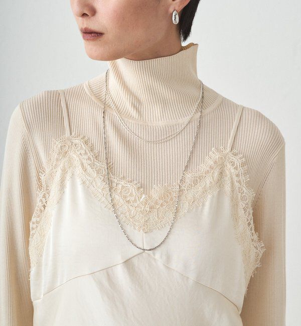  「レースキャミワンピース」|ワンピース|