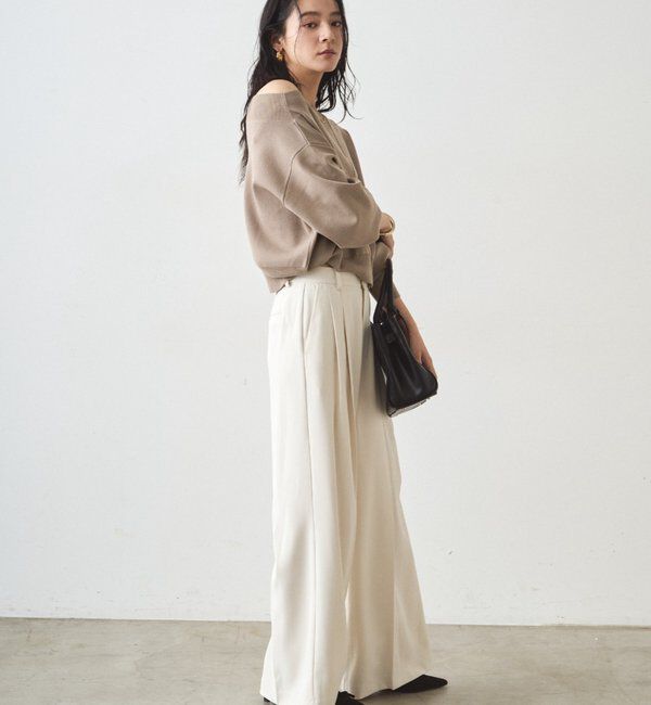  「2タックワイドパンツ」|チノ|