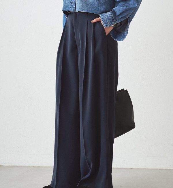  「2タックワイドパンツ」|チノ|