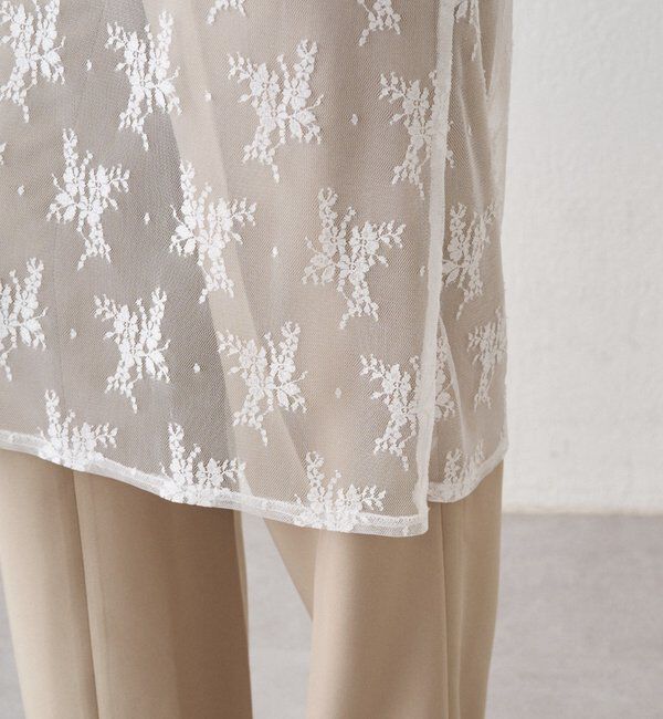  「カットレースチュニック」|Tシャツ・カットソー|