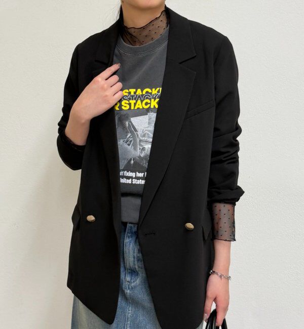  「ダブルクロスジャケット」|ベスト・ジレ|