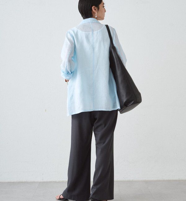  「リネン100ジャケット」|ベスト・ジレ|