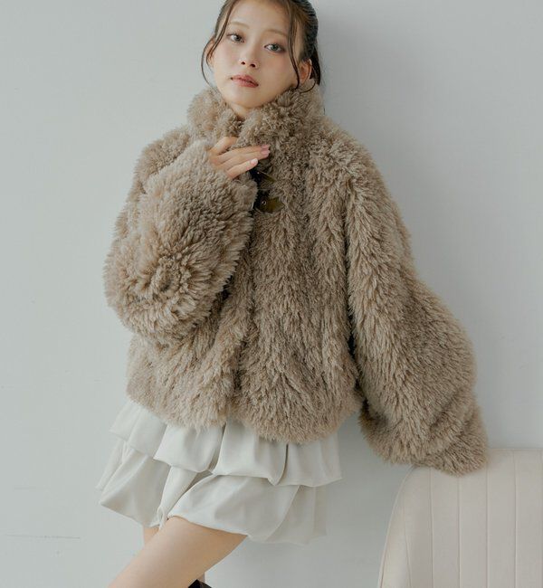  「【REVIVAL】プードルコート」|その他|ブラウン