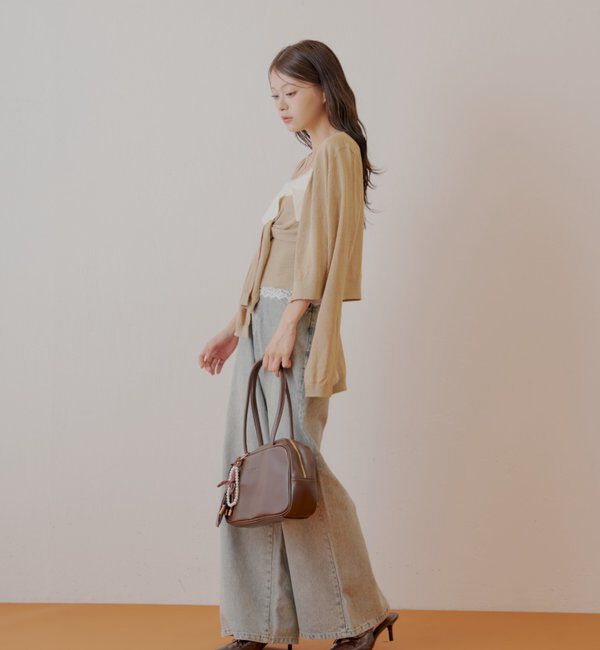  「シアーカーディガン+ねじりシャツドッキングベアセット」|カーディガン|