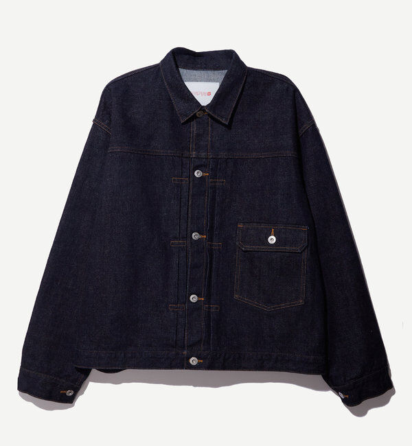  「【Sourcream/サワークリーム】リジッドデニムジャケット 」|デニムジャケット|