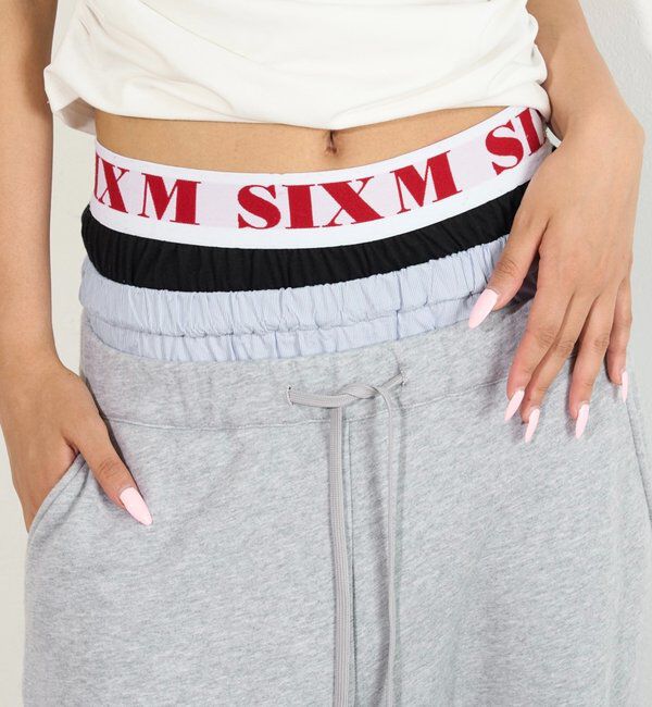  「【新色追加】Six M/シックスエム トリプルレイヤードパンツ」|チノ|