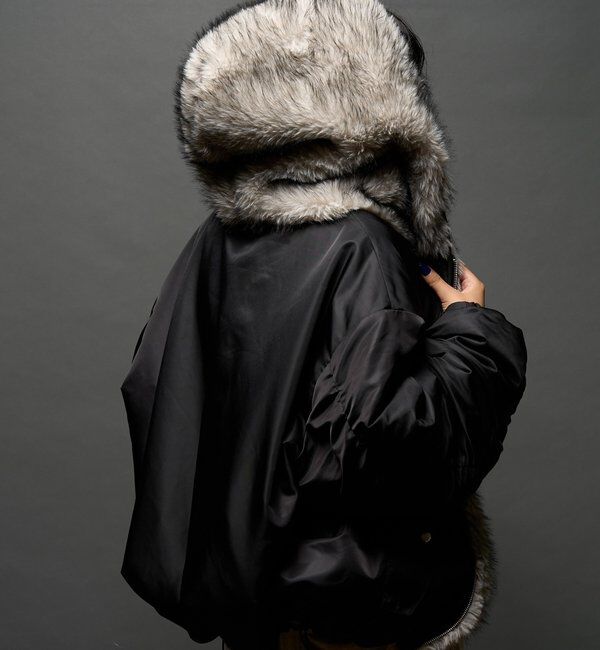  「【お気に入りNO.1】2WAY リバーシブルファーブルゾン」|ブルゾン・スタジャン|