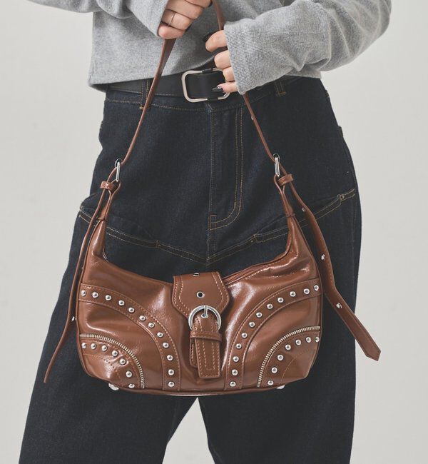  「STUDDED BELT SHOULDER BAG」|ショルダー・メッセンジャー|