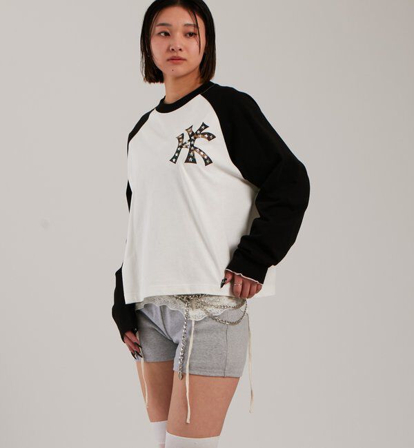  「【UNISEX】KOOKY'N KYスタースタッズラグランロンTEE」|Tシャツ・カットソー|