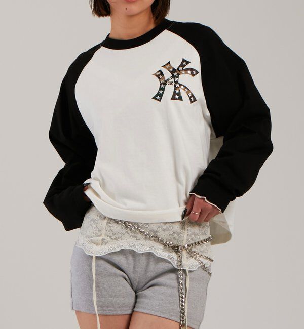  「【UNISEX】KOOKY'N KYスタースタッズラグランロンTEE」|Tシャツ・カットソー|