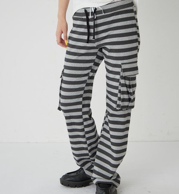  「カットボーダーカーゴパンツ」|チノ|