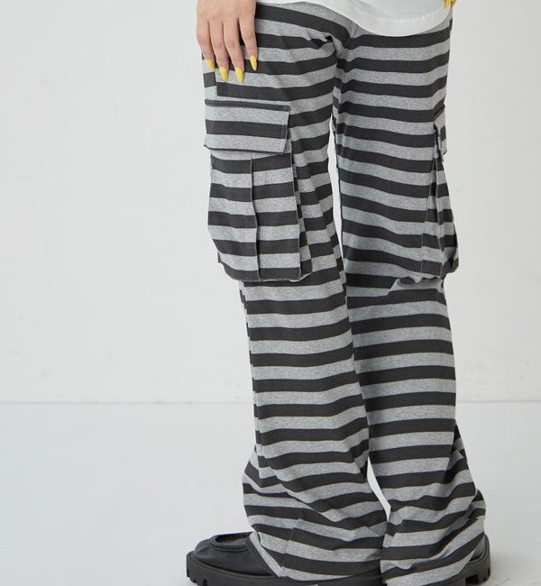  「カットボーダーカーゴパンツ」|チノ|