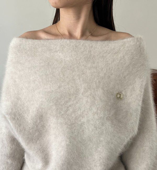  「【上質な着心地/全骨格細見え】〈C.L〉FOXカシミアドルマンニット」|ニット・セーター|