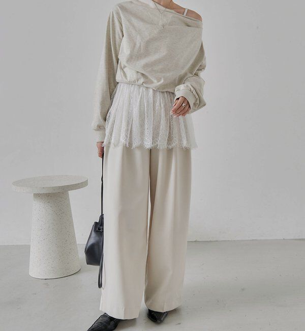  「ドレープスウェット」|Tシャツ・カットソー|