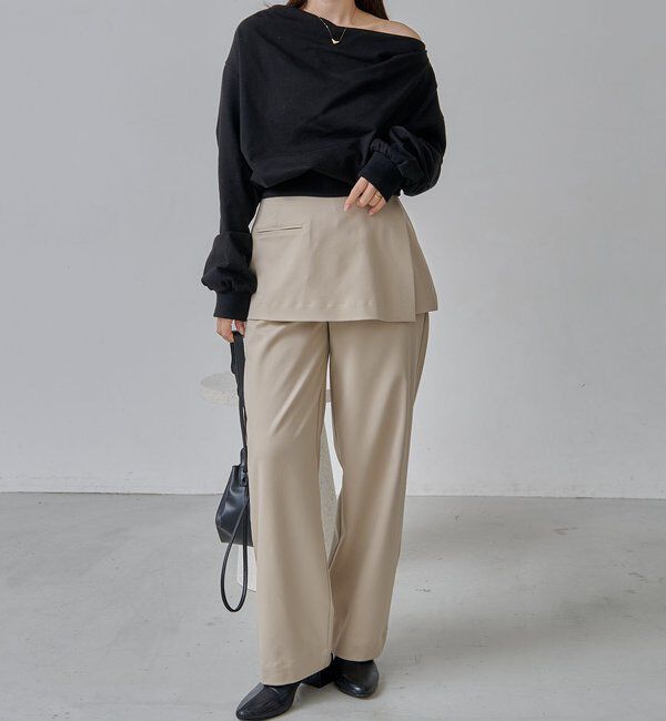  「ドレープスウェット」|Tシャツ・カットソー|