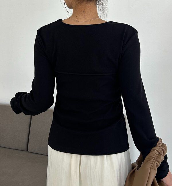  「ツイストネックT」|Tシャツ・カットソー|