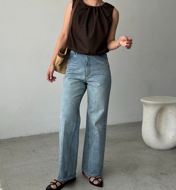  「【前後2WAY】ドロップリボンバルーンブラウス」|シャツ・ブラウス|