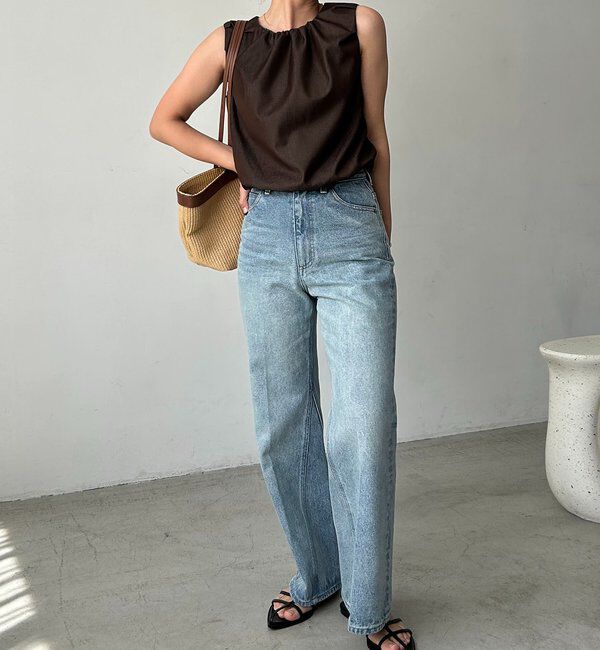  「【前後2WAY】ドロップリボンバルーンブラウス」|シャツ・ブラウス|