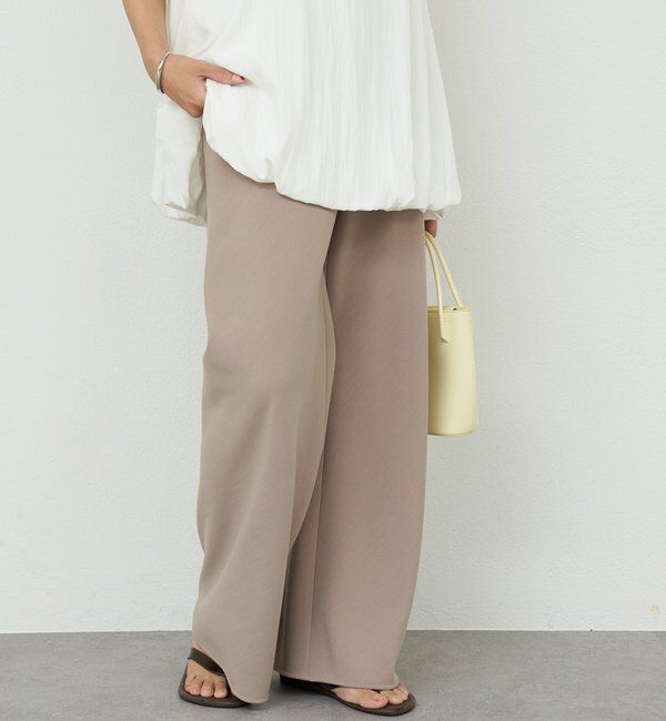  「ダブルクロスワイドパンツ」|チノ|