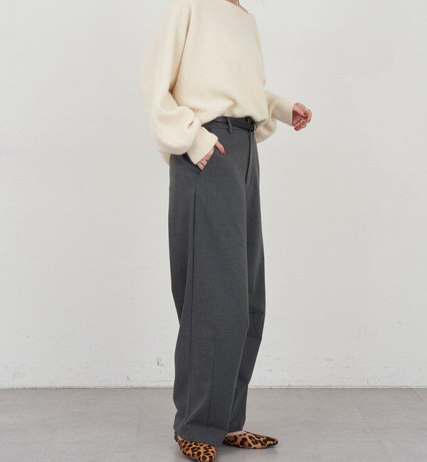  「ファーウールオフショルニット」|ニット・セーター|