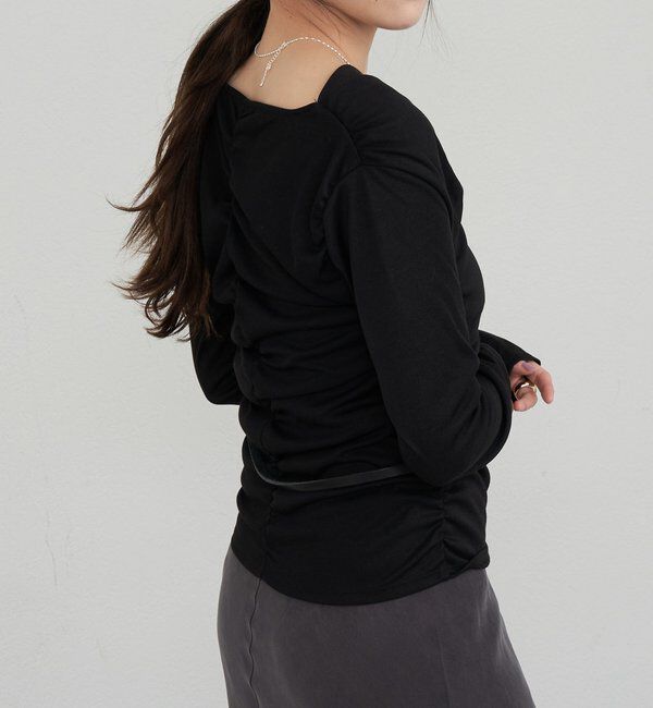  「カシュクールカットソー」|Tシャツ・カットソー|