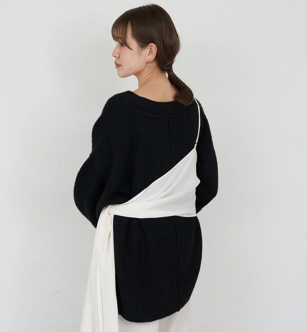  「【@kanako_ikiコラボカラー】【全骨格キレイ見え】ウェーブネックニット」|ニット・セーター|