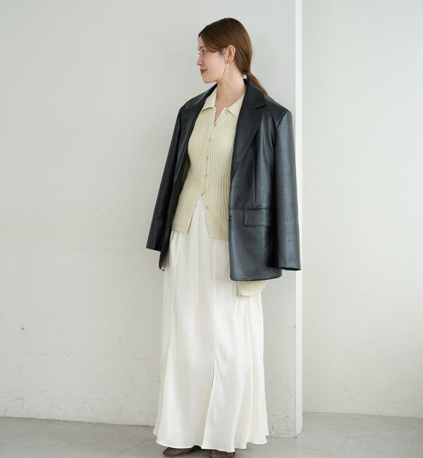  「レザーテーラージャケット」|テーラードジャケット|