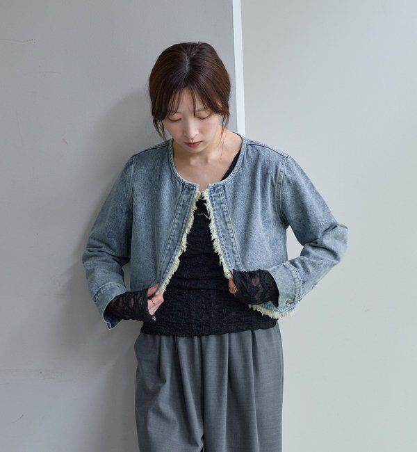  「ショートデニムボレロ」|その他|