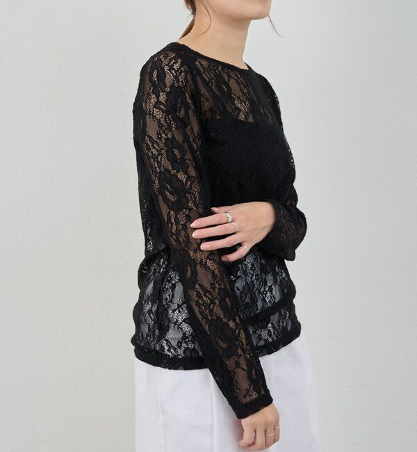  「レースプルオーバー」|Tシャツ・カットソー|