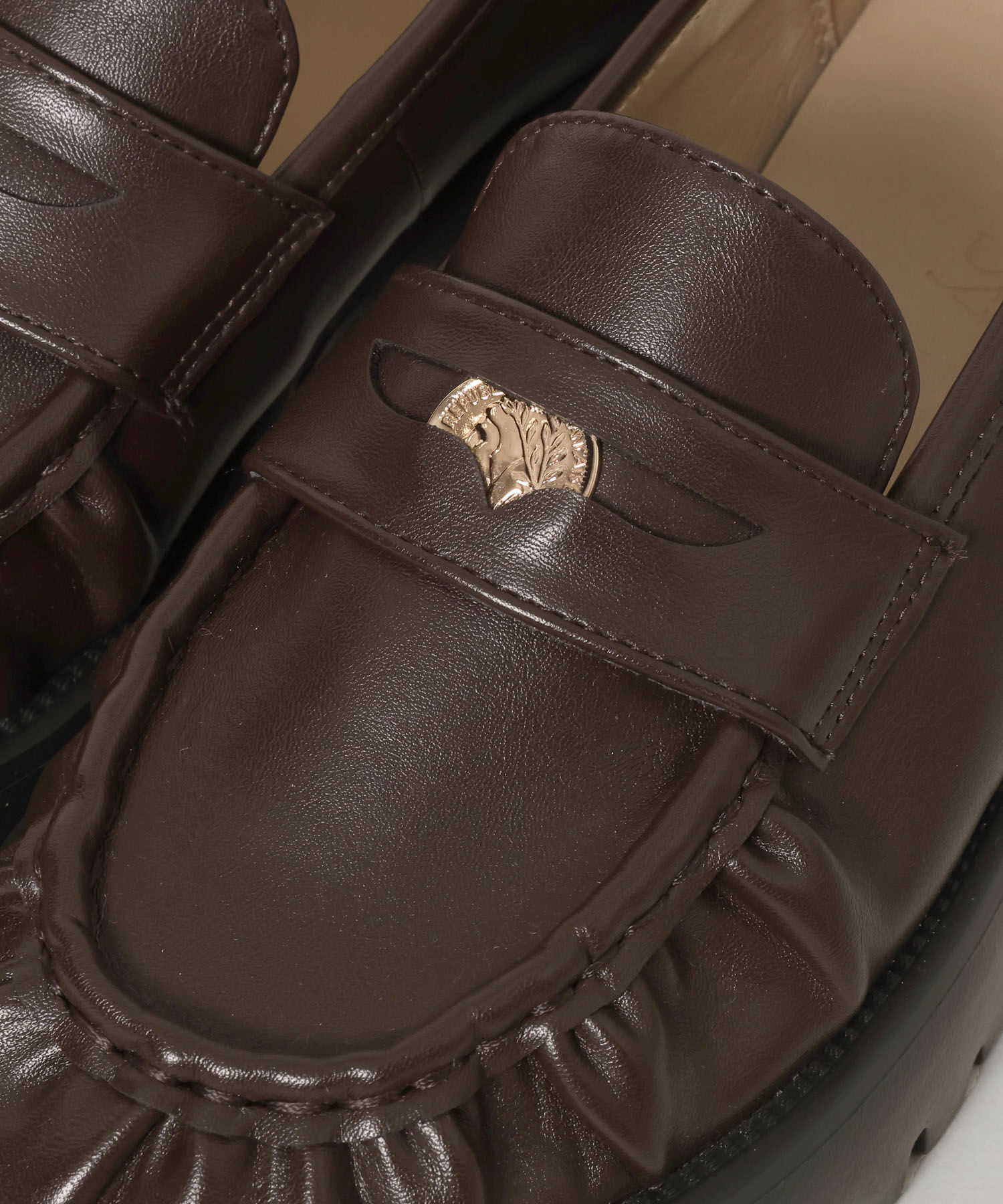 A part by 「ボリュームコインローファー」|ローファー|