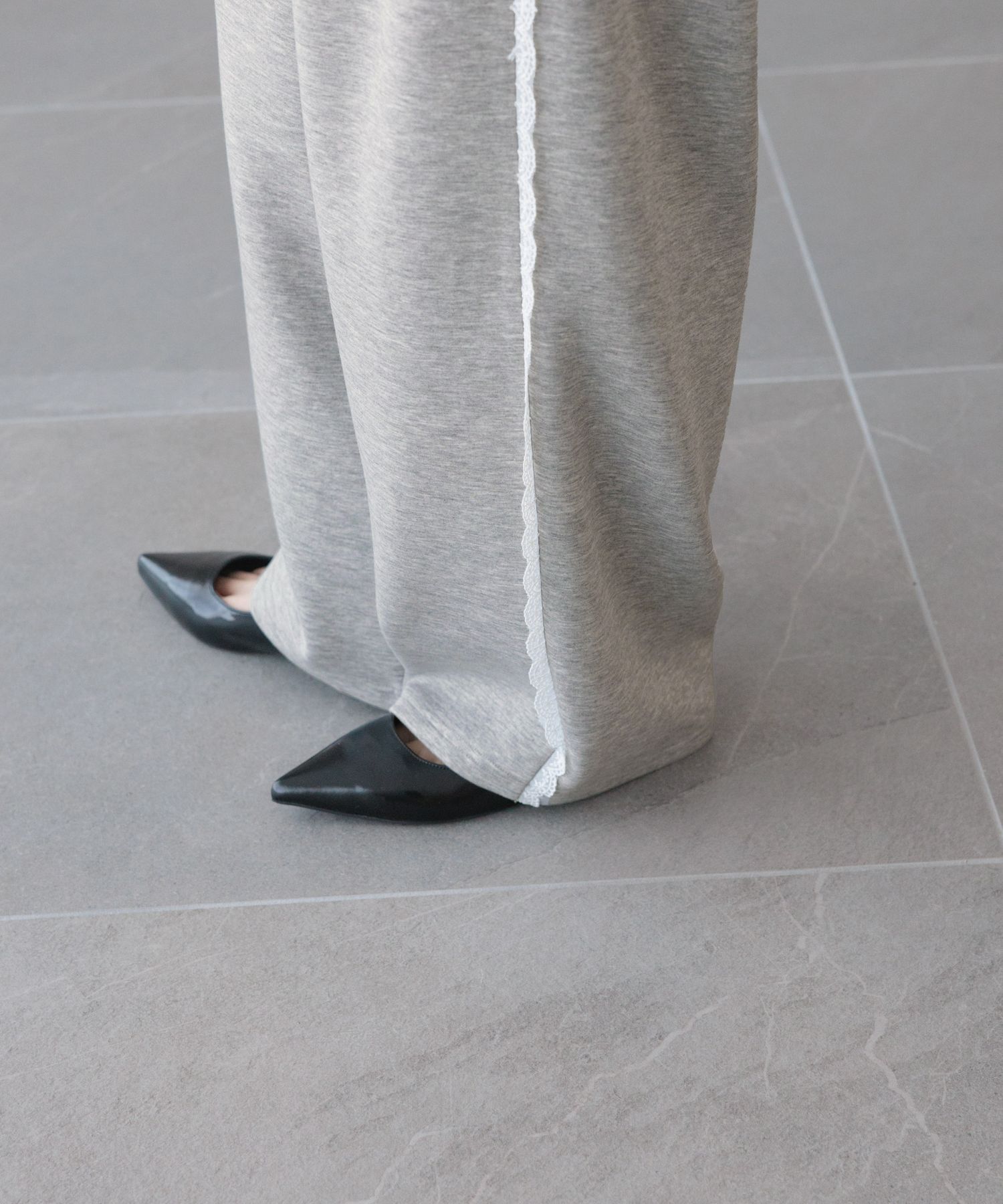 LOWRYS FARM「カットイージーコクーンパンツ」|チノ|