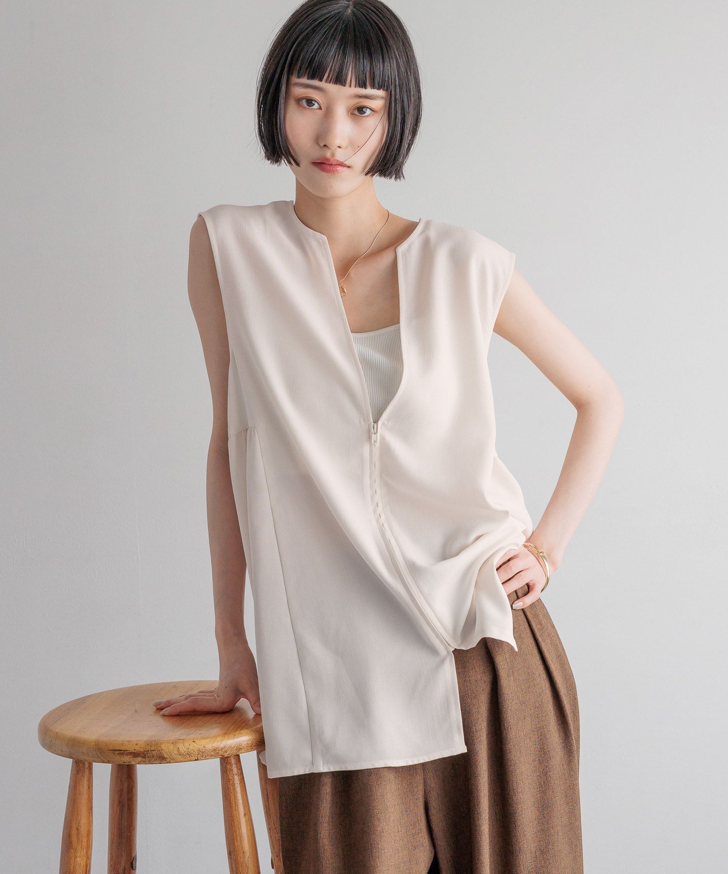 LOWRYS FARM「バスケットベスト」|ダウンベスト・ベスト|NTL