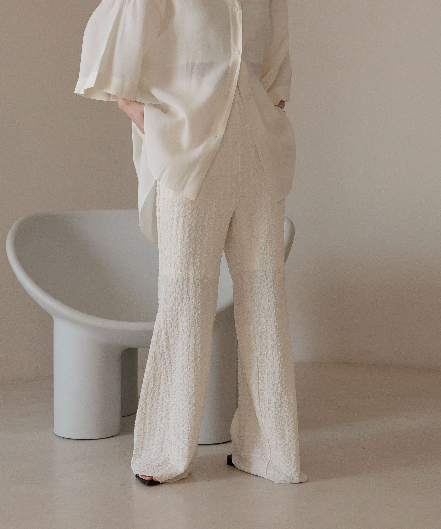 LOWRYS FARM「アソートフレアパンツ」|チノ|NTL