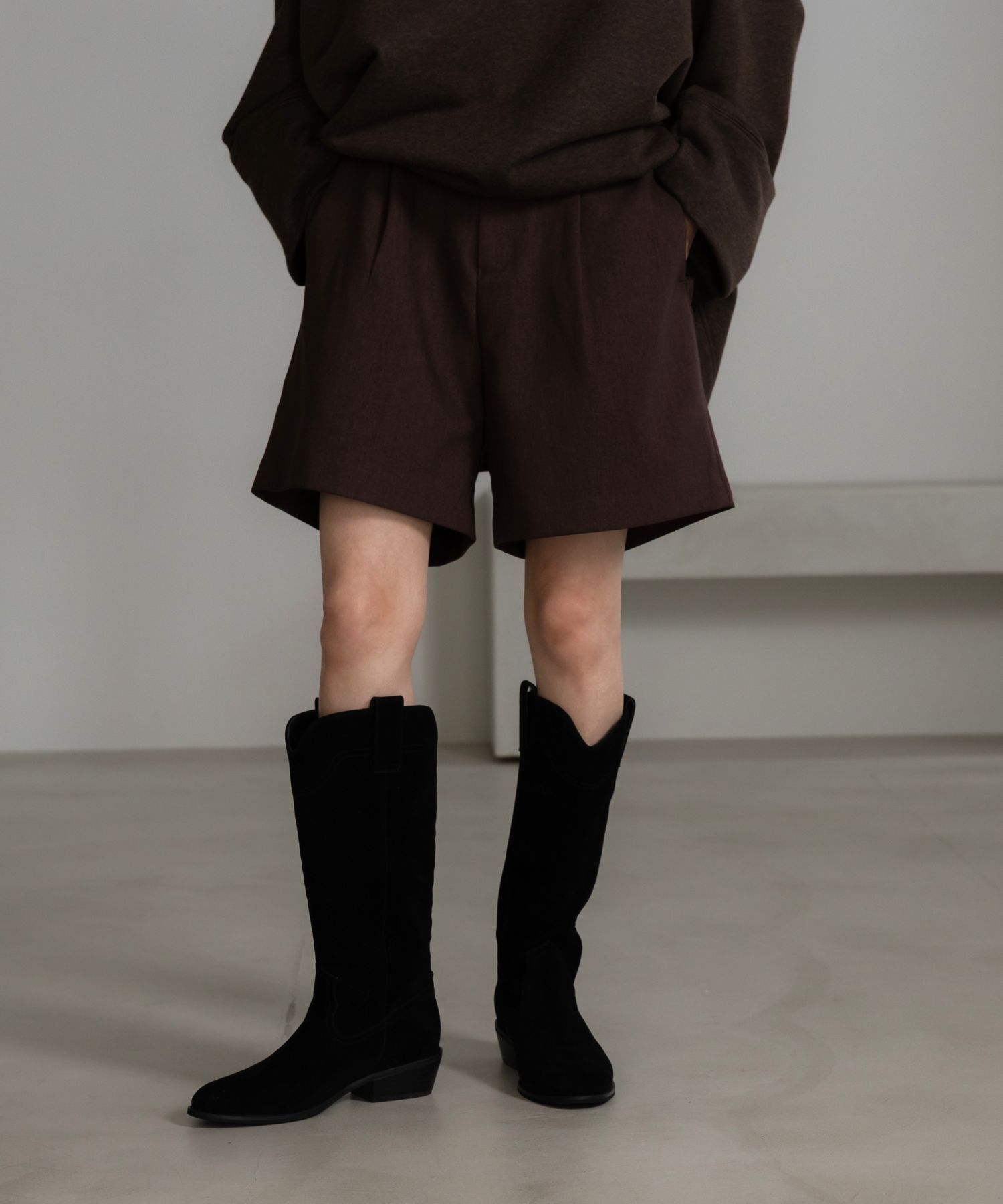 LOWRYS FARM「ウールライクショートパンツ」|その他|BRN8