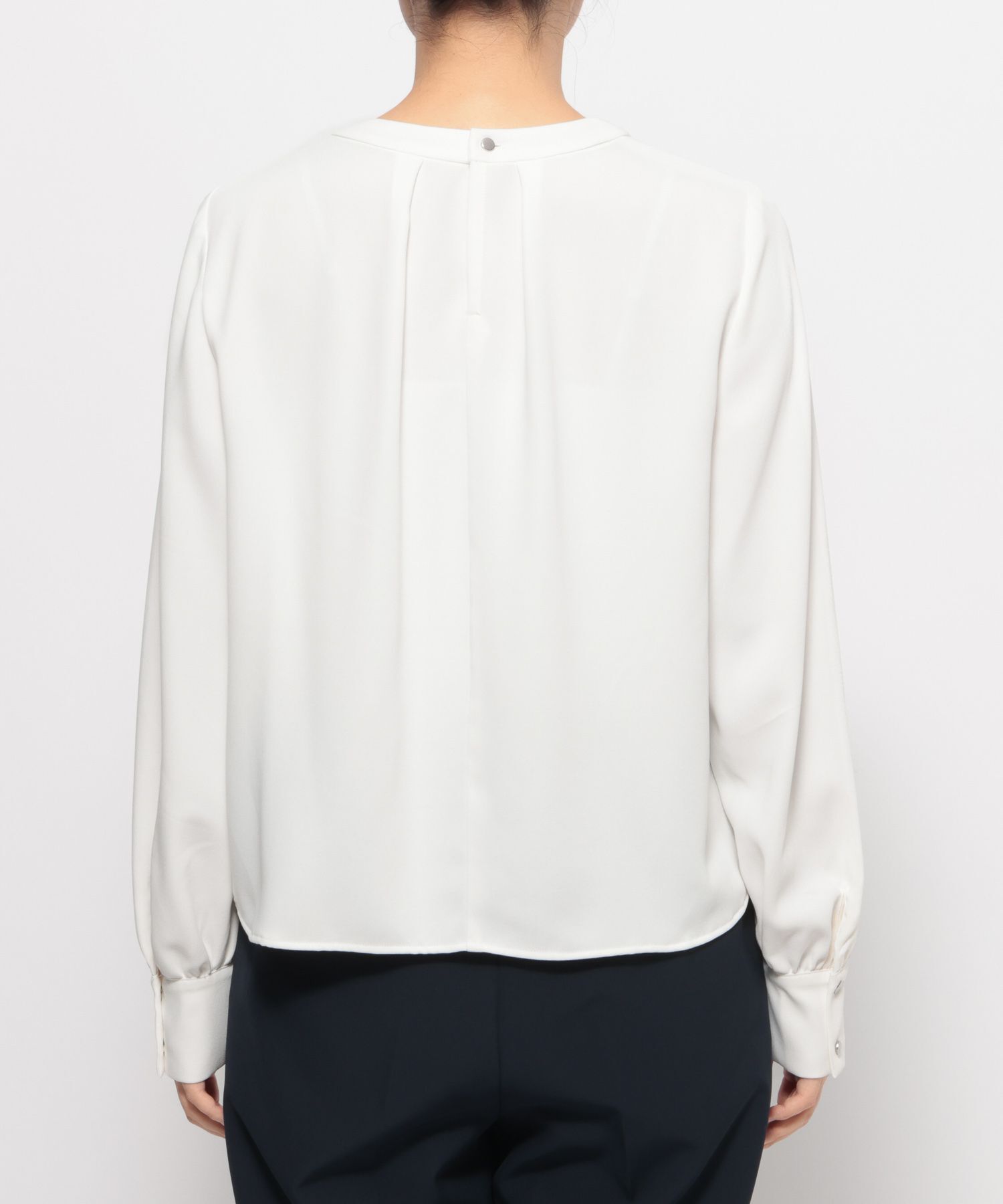  「【入卒／セレモニー】タイブラウス」|シャツ・ブラウス|