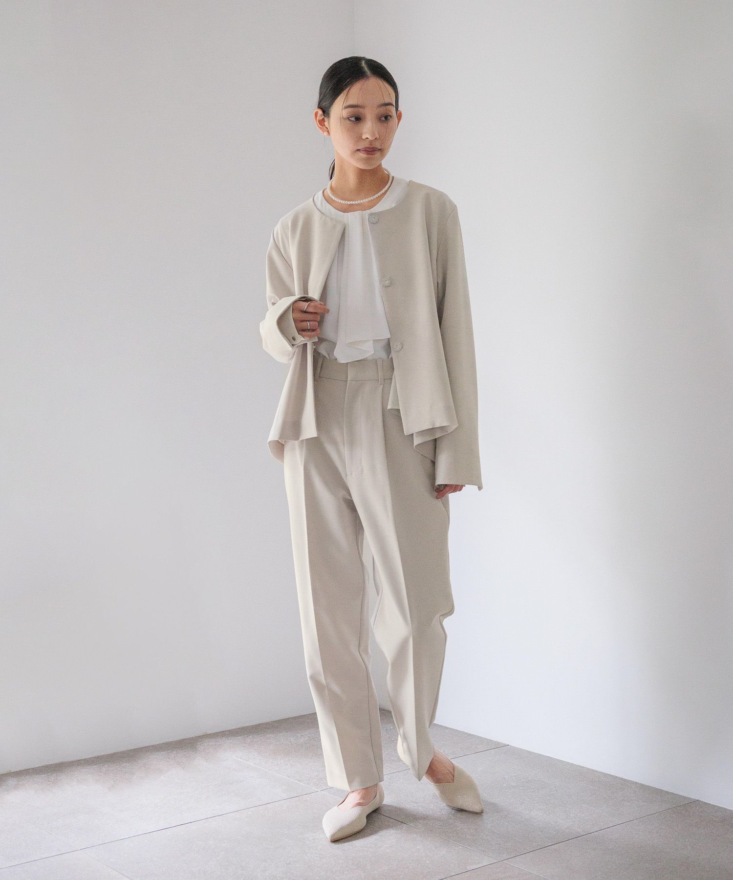  「【入卒／セレモニー】タイブラウス」|シャツ・ブラウス|