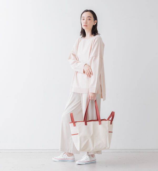 collex「ストレッチドロップショルダープルオーバー」|ニット・セーター|