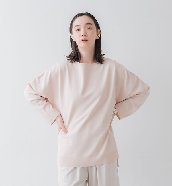 collex「ストレッチドロップショルダープルオーバー」|ニット・セーター|