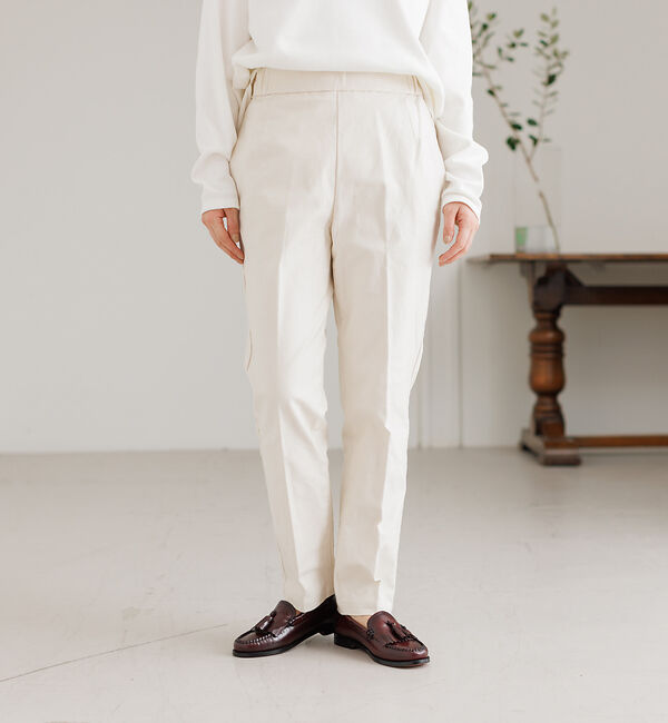 collex「ストレッチテーパードパンツ」|その他|ホワイト系その他1