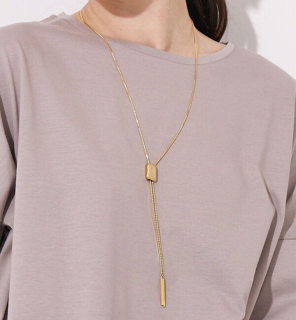 collex「【Ljud/ユード】スライドスクエアネックレス」|ネックレス|