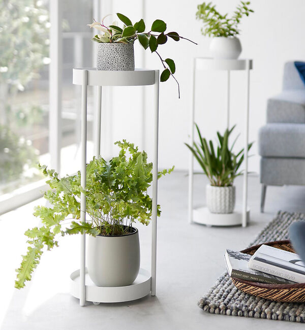 collex「【tower】 キャスター付きプランタースタンド 2段」|その他|