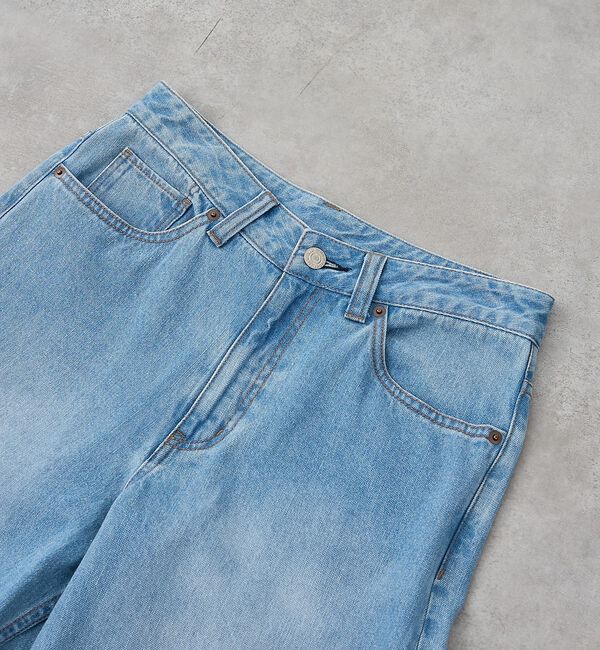 collex「定番人気！美シルエット　セミワイドデニム2」|デニム|