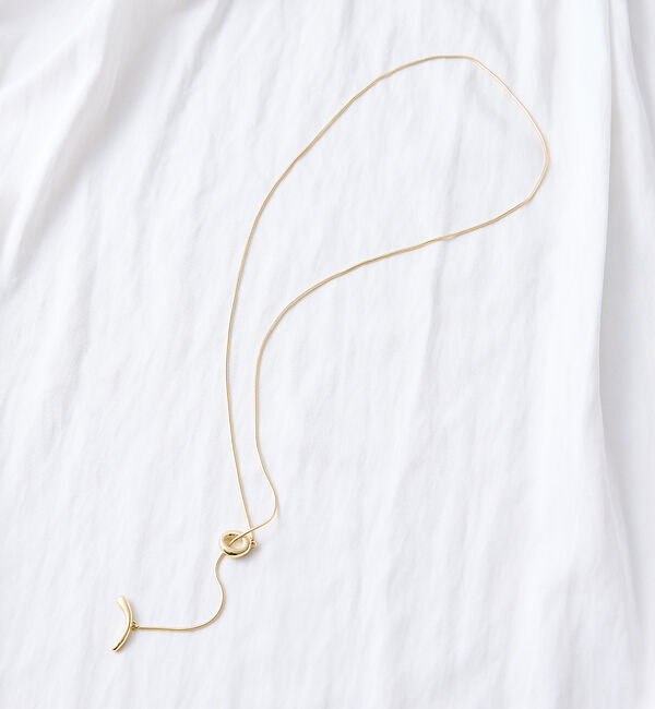 collex「【dignif】【金属アレルギー対応】 Y字モチーフ2WAYネックレス」|ネックレス|